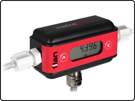 Metraflow Non-Invasive PFA Ultrasonic Flow Meter