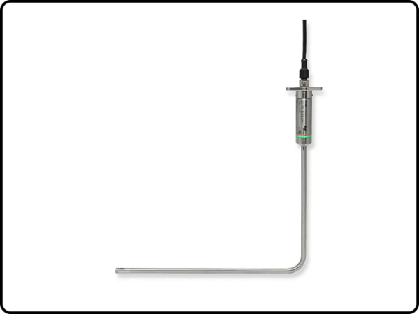 EE680 air velocity sensor for laminar flow - angled version