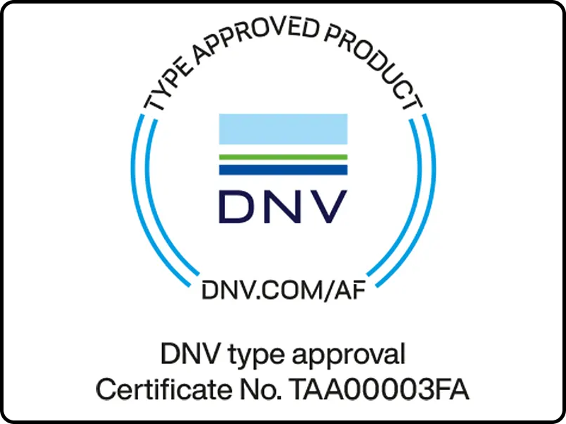 DNV approval is valid for Sigma 05 with PC enclosure, with or without display, and with aluminum enclosure without display