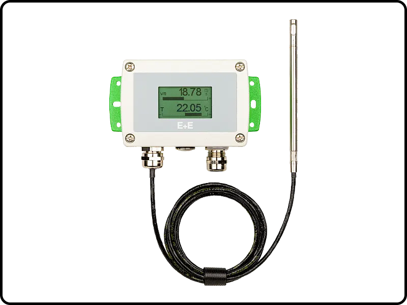 AVS701 – Highly accurate air and gas velocity sensor with remote probe T3.