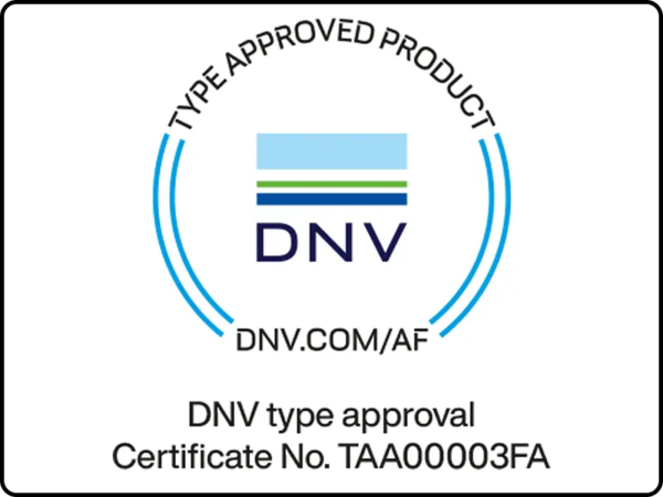 DNV certificate applies to MOP301 with probe length 200 mm