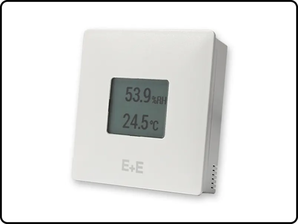 HTS201 room sensor for relative humidity and temperature with display - EU format