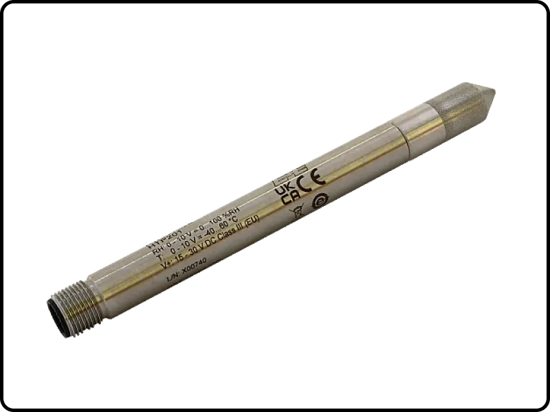 HTP201 - Stainless steel humidity and temperature probe with plug