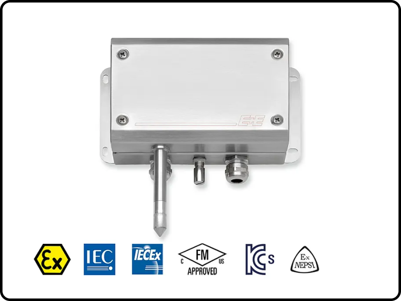 EE300Ex Intrinsically Safe Humidity / Temperature Transmitter for wall mounting