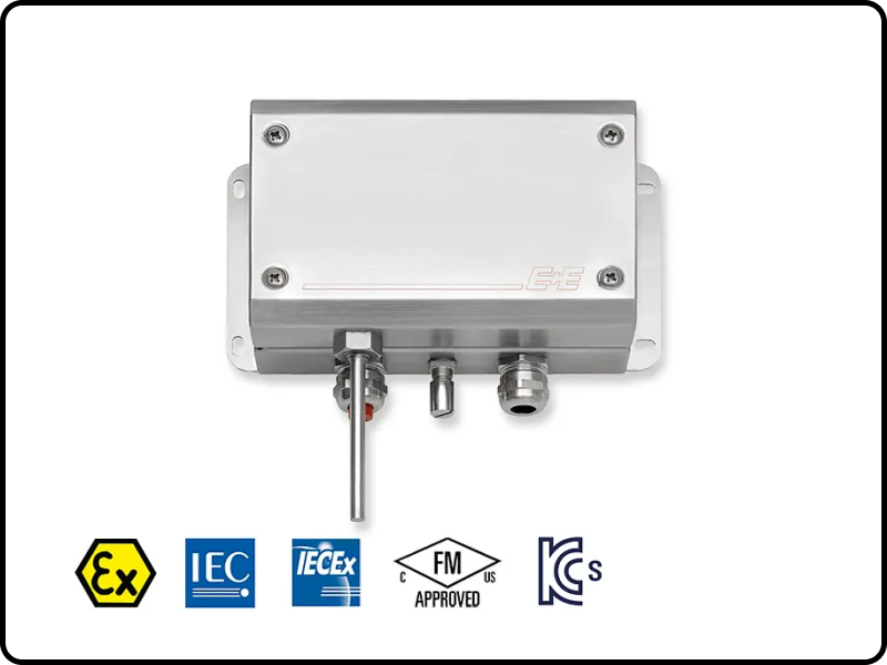 EE300Ex-M3 Intrinsically safe temperature transmitter for wall mounting
