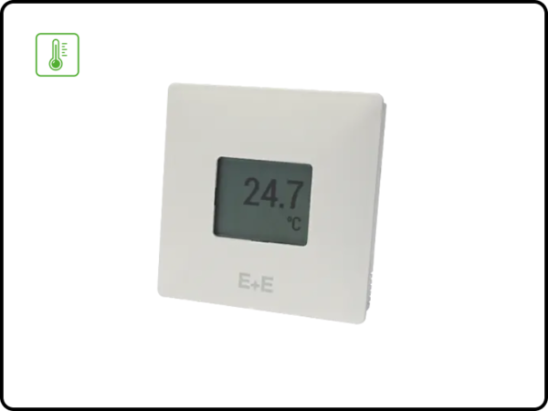 TES201 room temperature sensor with display - EU format