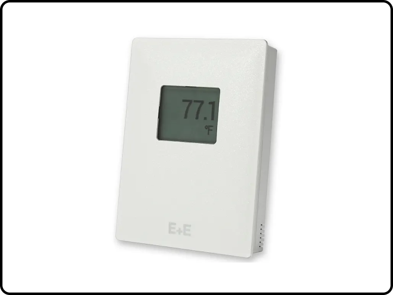 TES201 room temperature sensor with display - US format